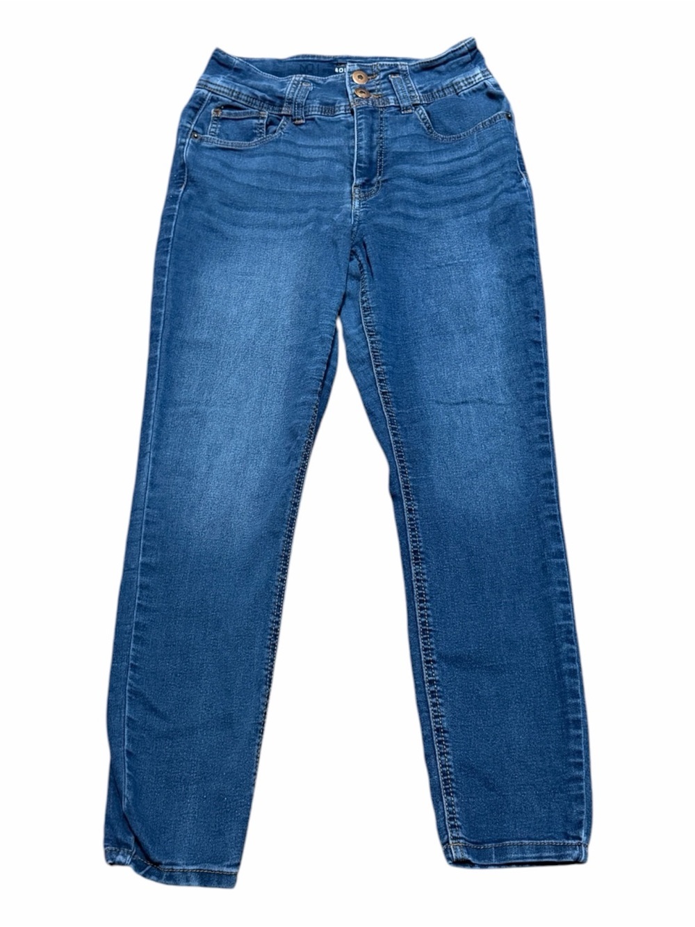 No Boundaries Skinny Jeans in Classic Blue